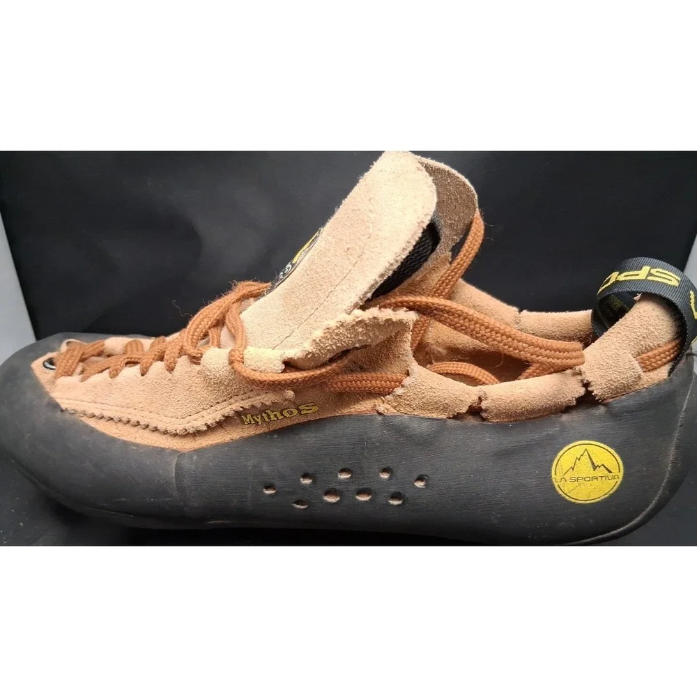 La Sportiva Mythos Climbing Shoes Mens Sz 8.5 Us Made In Italy.